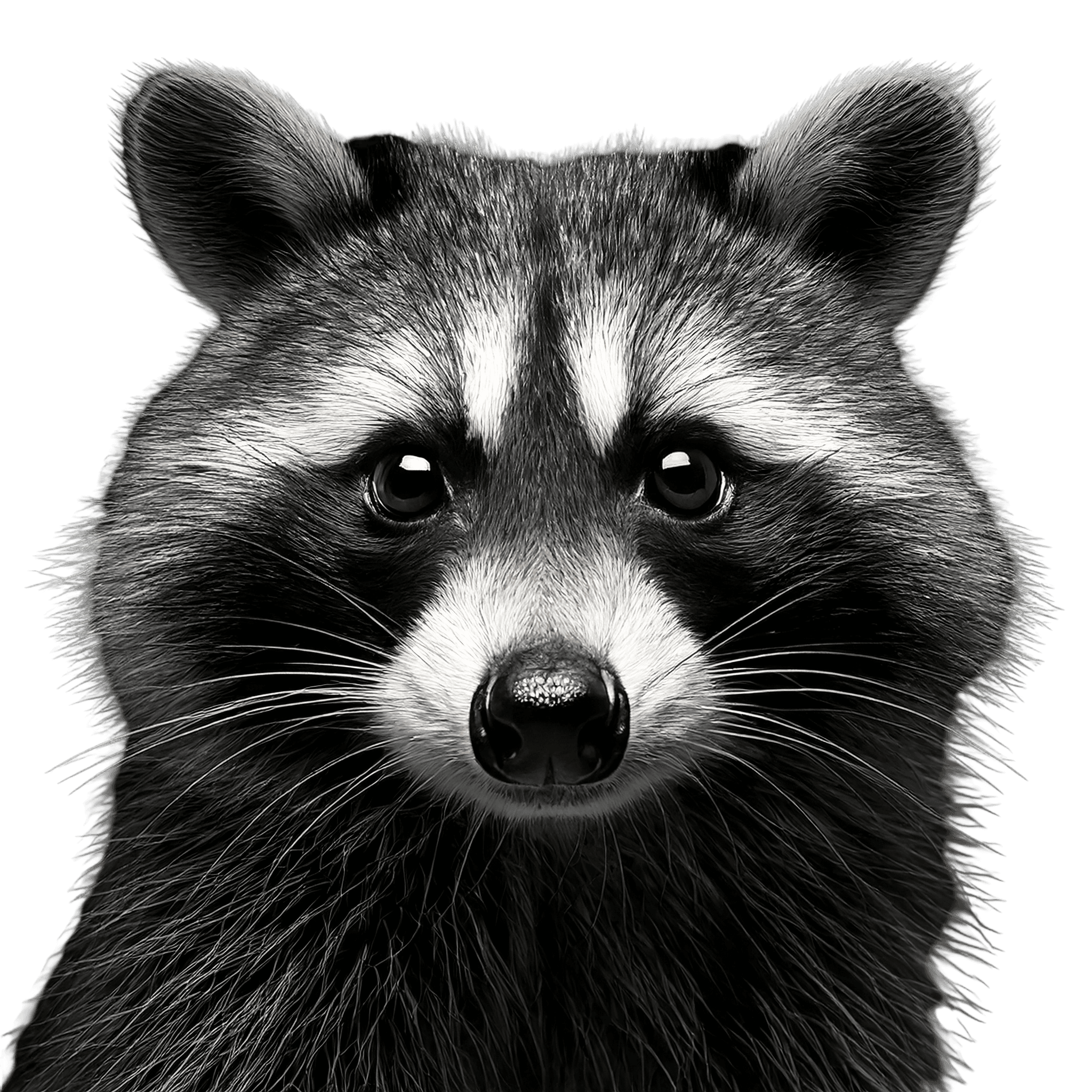 Racoon figure